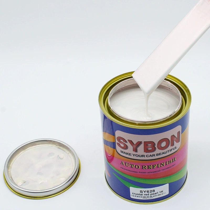 Экспорт внешней торговли хрустальный красный жемчуг серии SY628 1K спрей краска автомобильная краска цвет материнская краска завод оптом