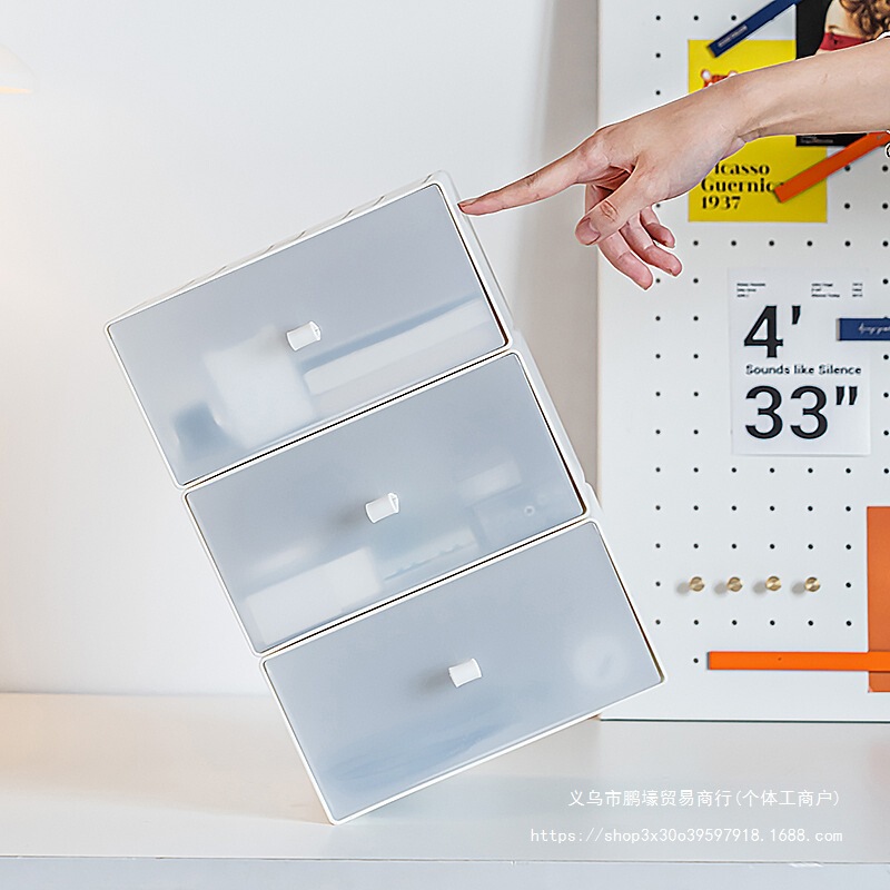 デスクトップ引き出し式収納ボックスデスク文房具デスク収納棚学生寮テーブル上の小さな収納キャビネット|undefined