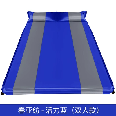 Vehicle-mounted inflatable bed – Outdoor Camping Sleeping Bed - general-vibrant-blue-double-size-extra-thick