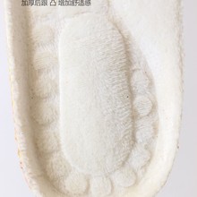 儿童冬季款加厚毛绒运动鞋垫 舒适柔软保暖男女宝宝鞋垫厂家直供