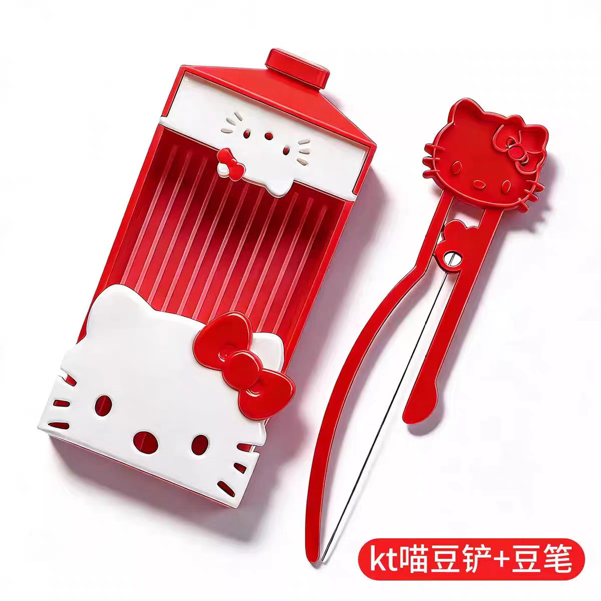 Hello kitty, red, 3D