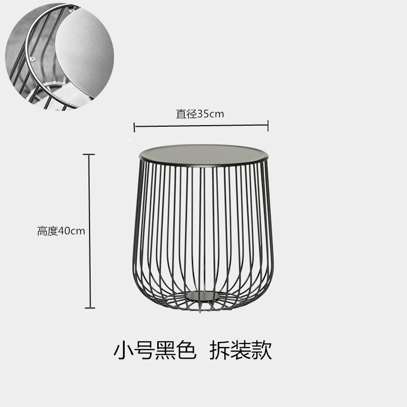 스몰 사이즈 블랙 [테이블 상단 이동식]]