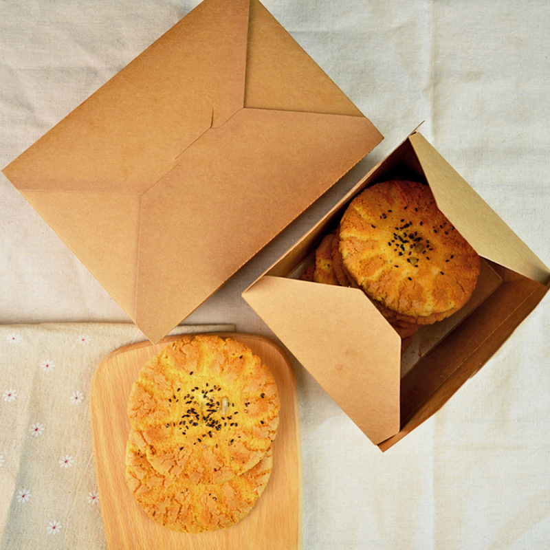 包装超市糕点桃酥包装礼品盒标签礼盒牛皮牛皮纸礼盒礼品套装包装