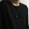 Brand necklace suitable for men and women for beloved hip-hop style, Japanese and Korean