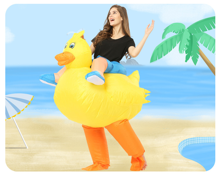 Little Yellow Duck Inflatable Suit