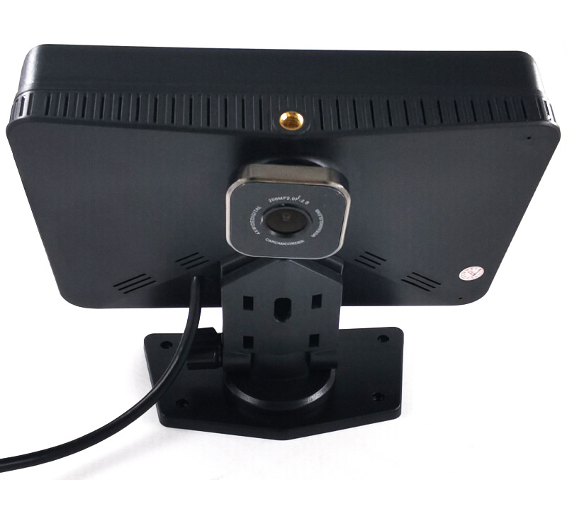 Dual-Channel Surveillance Recorder with Dual Recording of Reversing Images, 7inch Ips Screen, Ahd Rear Camera, Two-Way Monitoring for Trucks