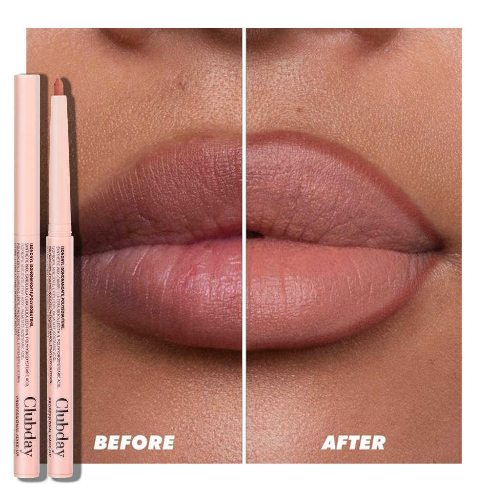 Cross-border makeup easy to apply, rotating lipstick pen not easy to smudge, matte natural lipstick, lip liner pen for export wholesale undefined