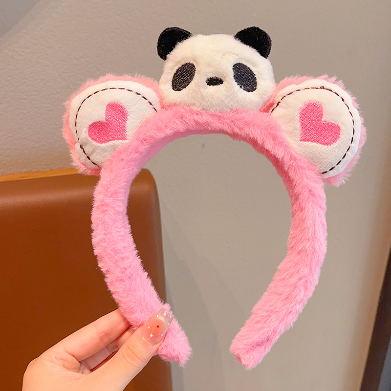 Niños lindos Kulomi pelúcia cabello para niñas no estrangular cabello para bebés otoño y invierno cabello para 2024 nuevo