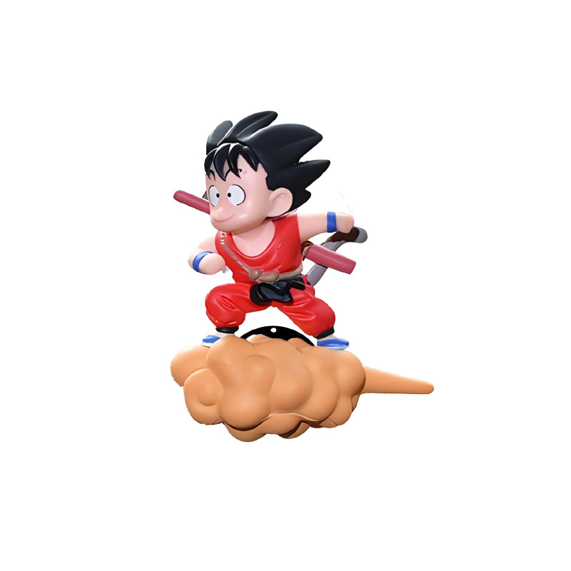 Explosiva Dragon Ball Flying Wukong Perfume para coche Clip de salida de aire Adornos de aromaterapia Adornos para coche lindo