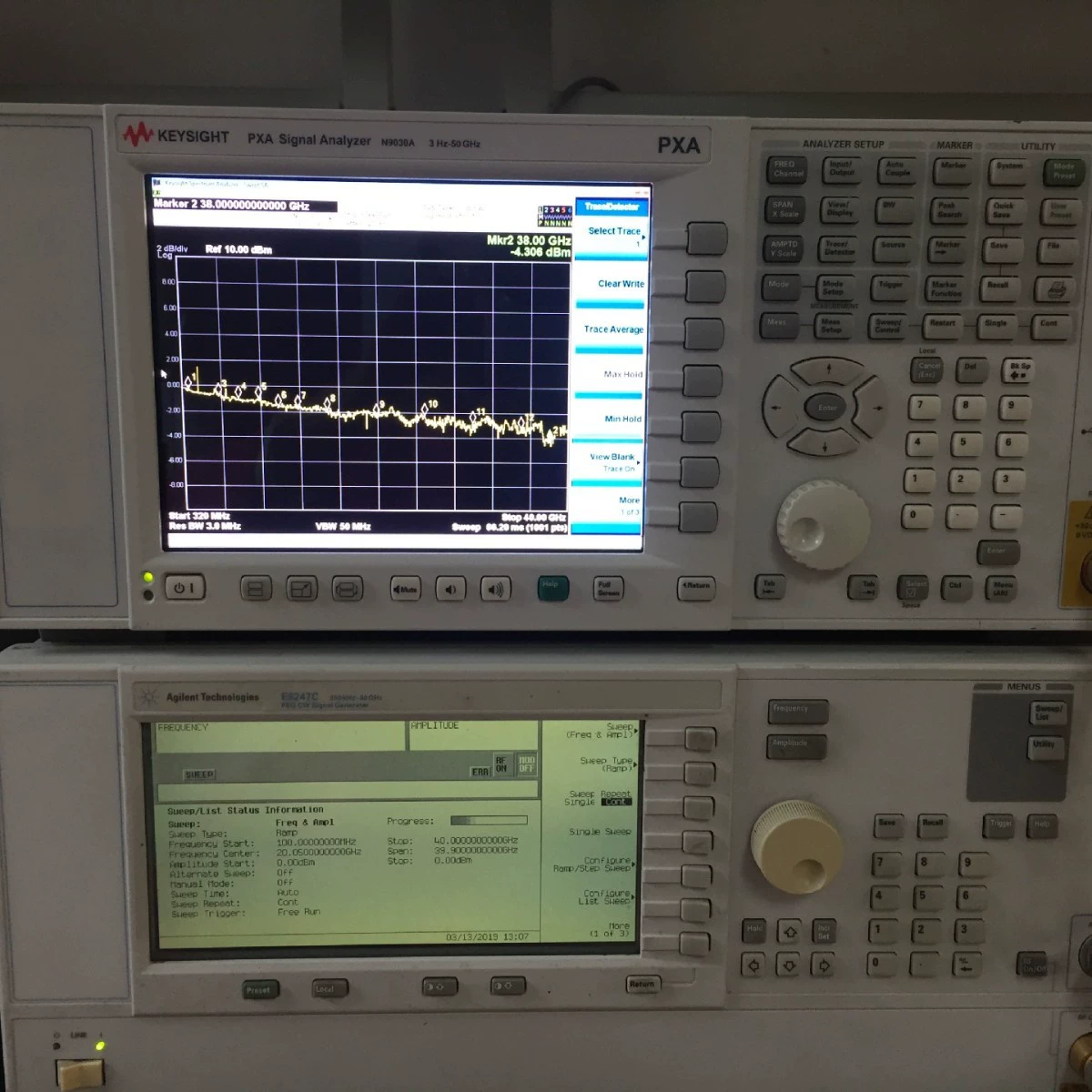 De N9010A анализатор сигналов 44G СВЧ N9010A keysight N9010A N9010B