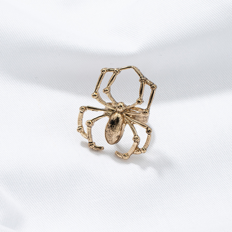 Fashion Spider Open Alloy Ring Wholesale display picture 4