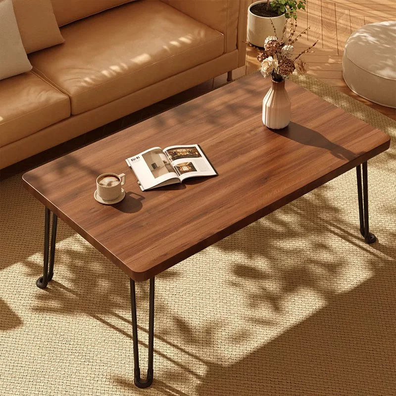 Foldable Coffee Table Modern Simple Rectangular Coffee Table Small Apartment Home Living Room Portable Dining Table New Style Coffee Table