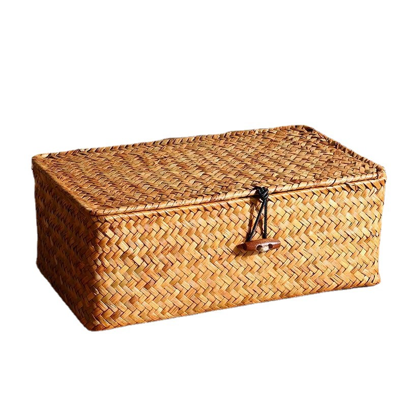 (Cross-border trading), storage basket, table woven Japanese storage box, Amazon