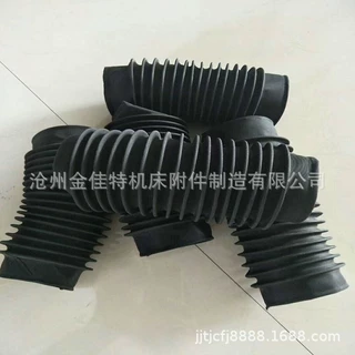丝杠防尘罩帆布伸缩式液压油缸保护套气缸防尘罩挖机油缸防尘罩