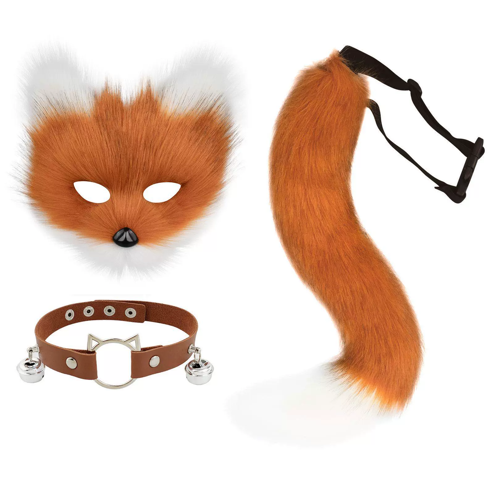 Mask, set, accessory, choker, (Cross-border trading), new collection, graduation party