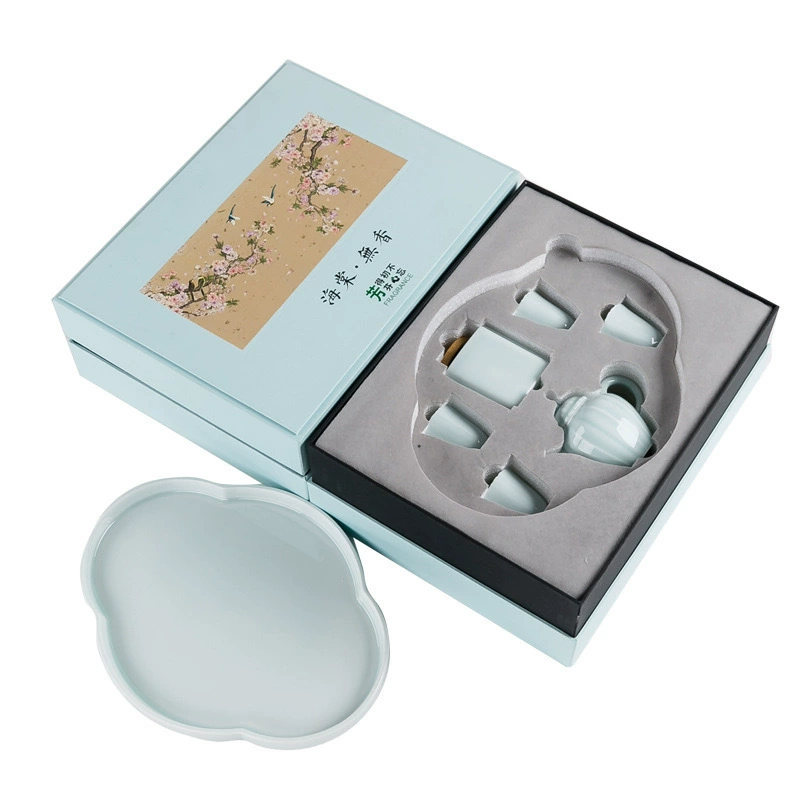 Tea set, elite gift box for office, Chinese style