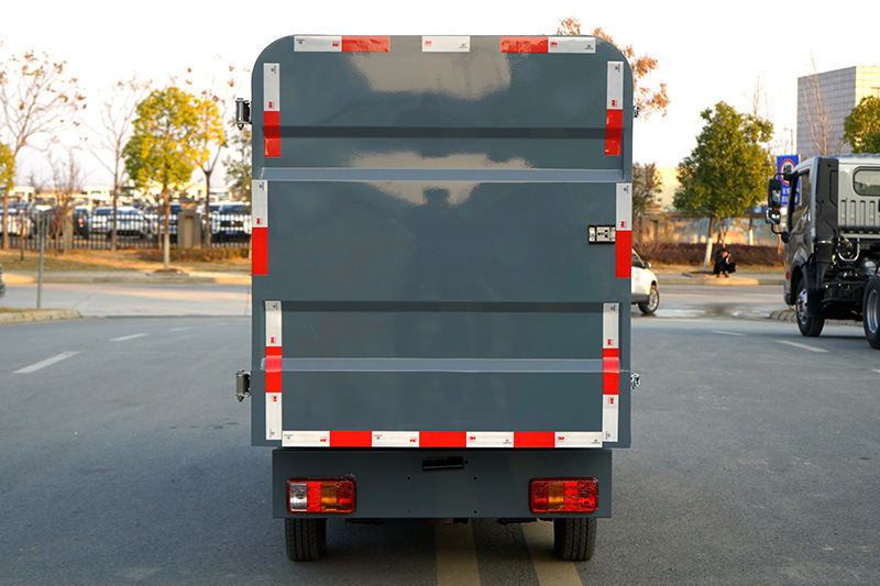 Kailifeng Little Prodigy Side-Mounted Bucket Garbage Truck Property Electric Bucket Garbage Truck Community Sanitation Garbage Truck