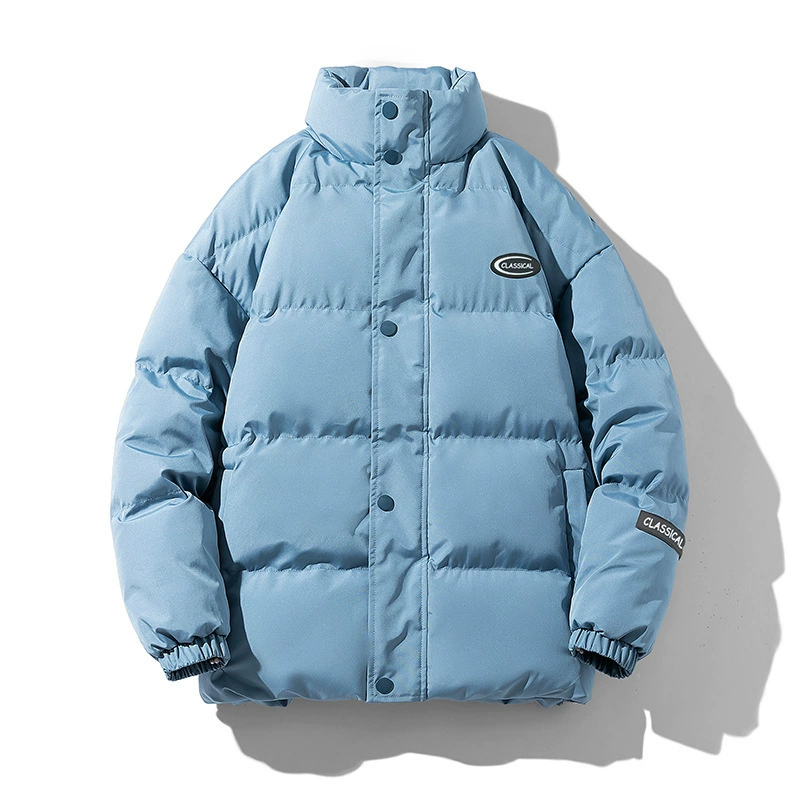 Прямая трансляция новой хлопчатобумажной одежды тренд тонкий и легкий мужской хлебопекарный пиджак зимний подросток