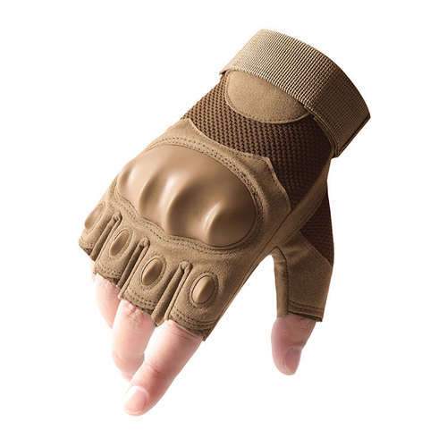 Tactical gloves men's Z909 half-finger outdoor mountaineering protective wear-resistant non-slip fitness driving and cycling gloves for men