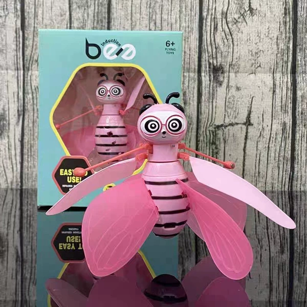 Fuchsia airplane, pack, bee