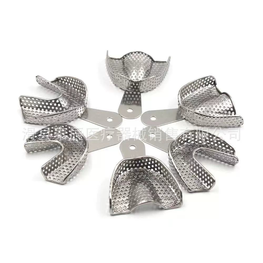 Стоматологический лоток из нержавеющей стали зубной поднос зубной формы