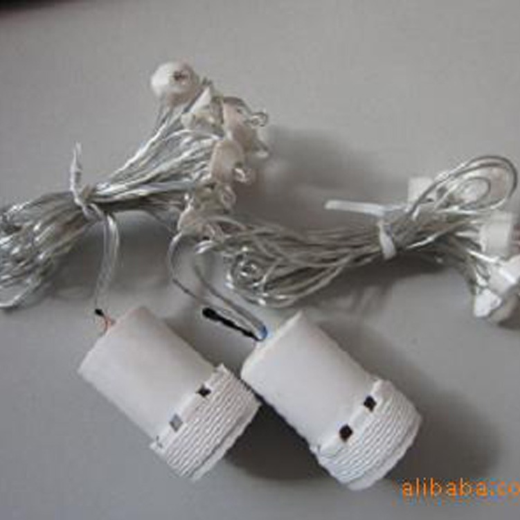 LED顶喷 水流发电灯串 温控三色 感温变色 七彩自变色 无需电源