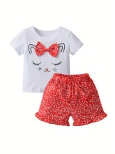 R 31608 Butterfly Bow Short Sleeve Set �����Y�������b �羳