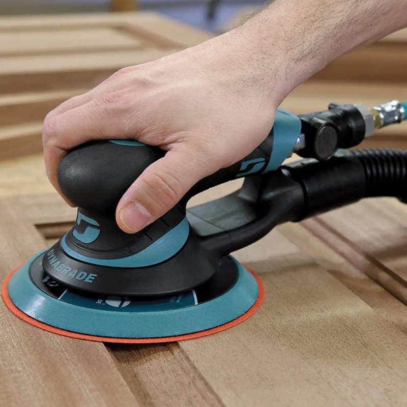 美国dynabrade丹纳布雷X61V气动打磨机 6寸吸尘气动砂纸机 磨光机