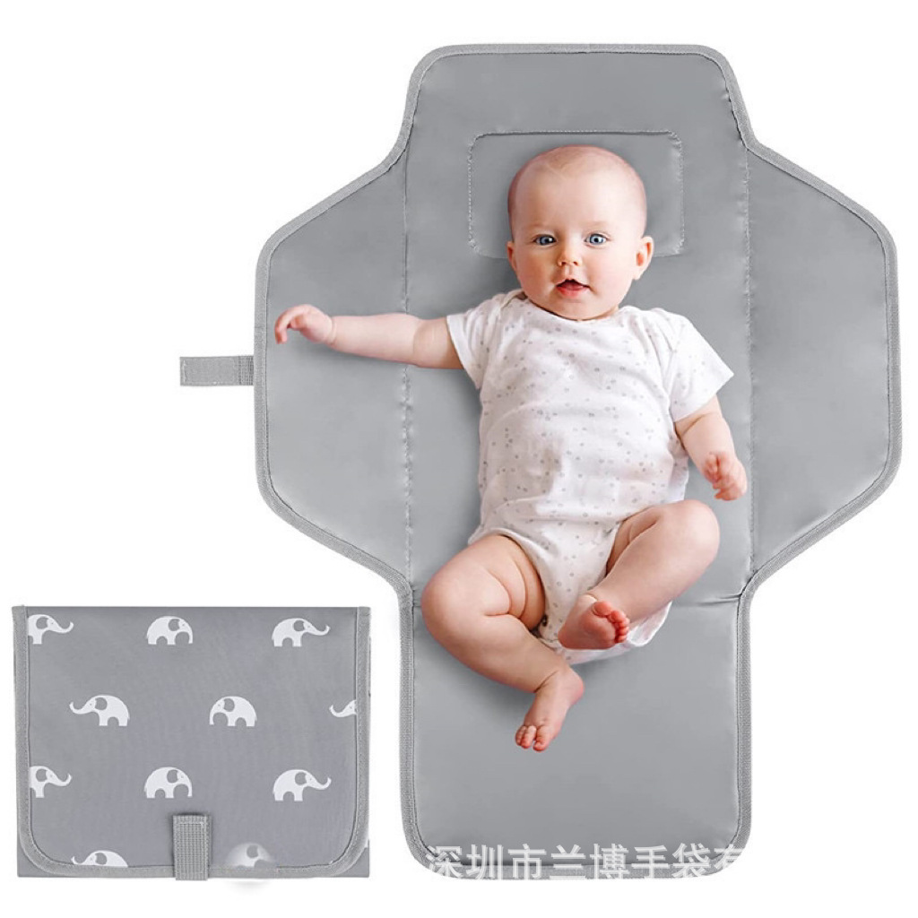 Cross Border Hot Sale in stock Baby Portable Diaper Changing Mat Travel Cute Lightweight Foldable Diaper Changing Table