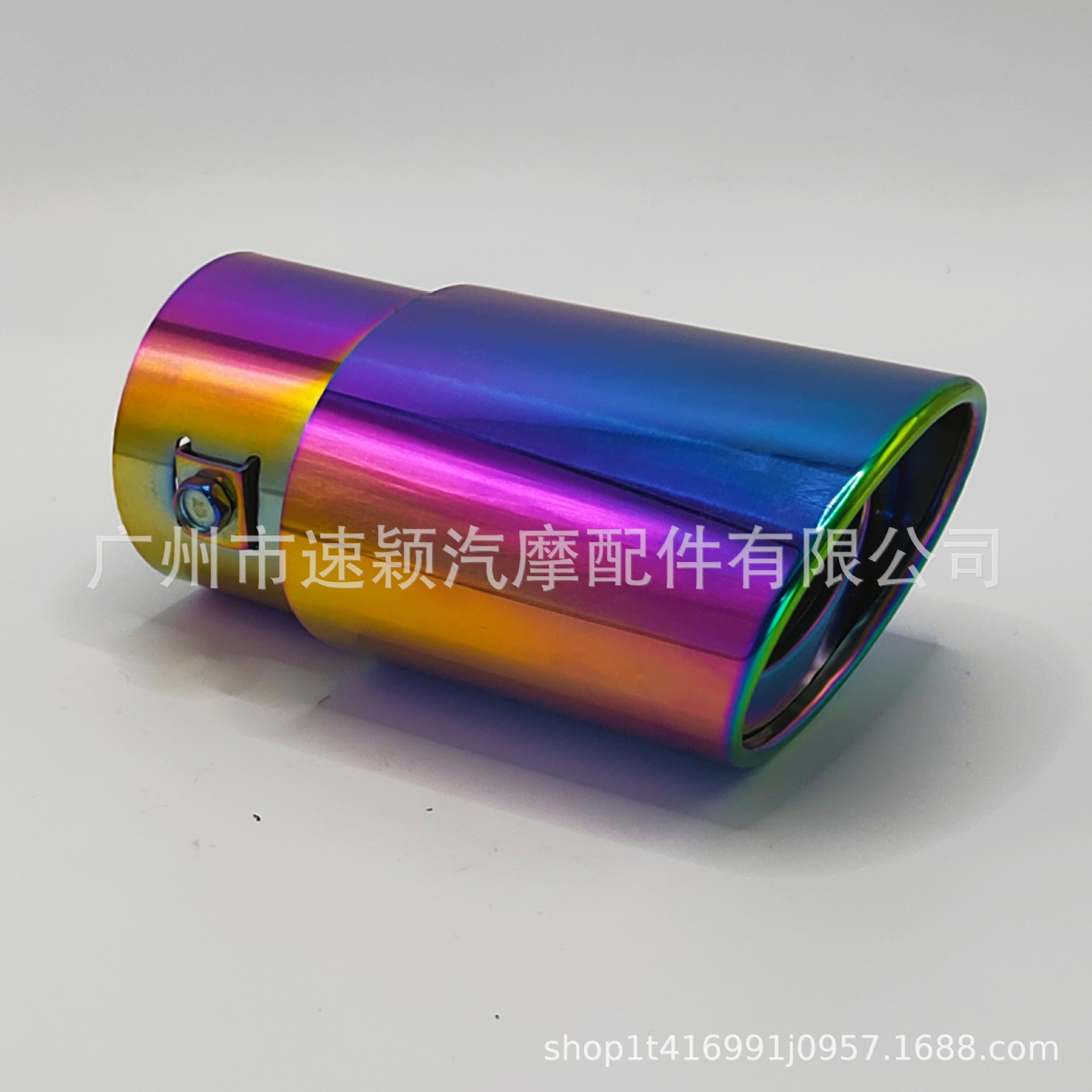 (2개) 자동차 개조 된 꼬리 목 소음기 스트레이트 구운 블루 테일 파이프 단일 파이프 스테인레스 스틸 배기 파이프 보편적 인 장식 꼬리 목