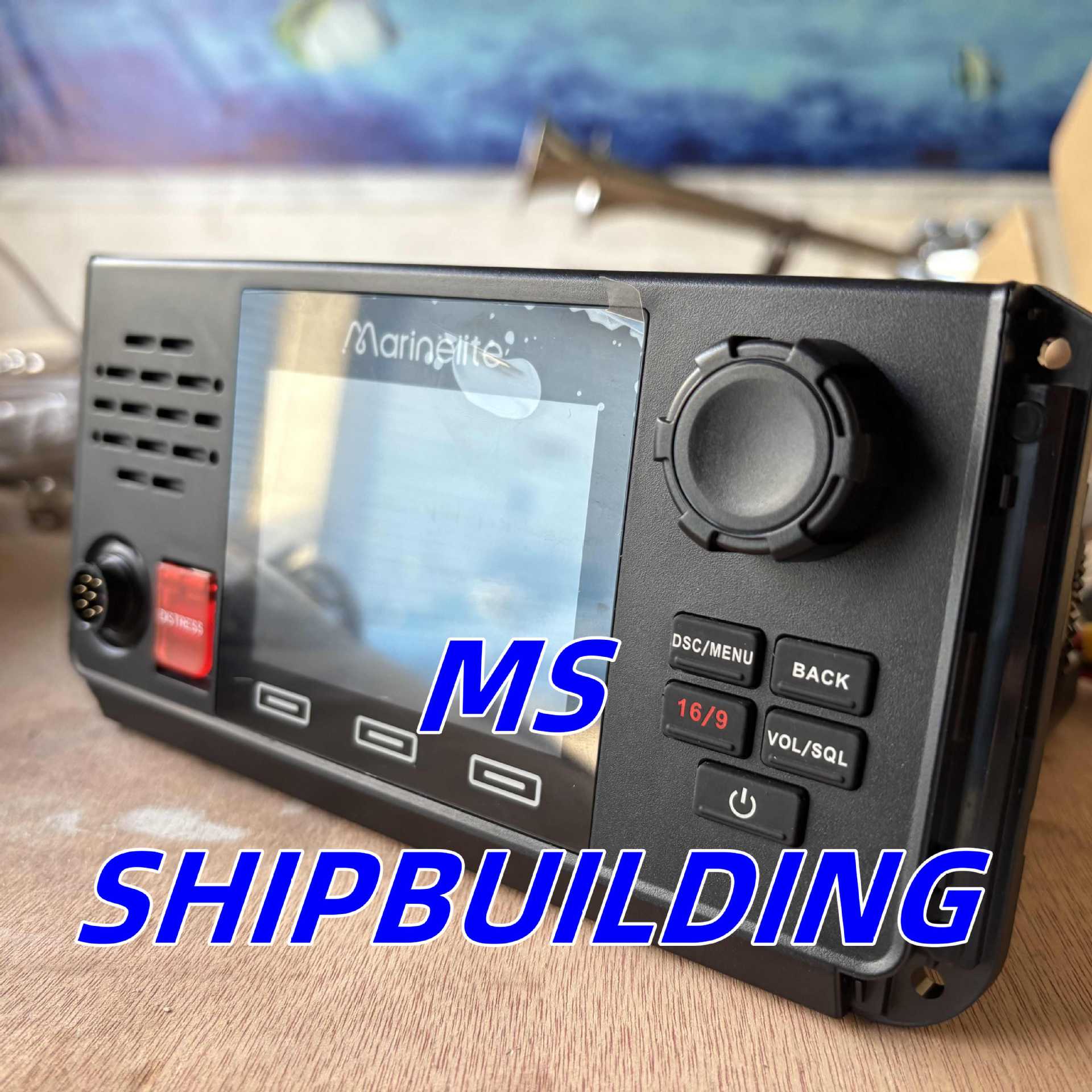 海事船用数字对讲机智能防水调制技术进行语音传输无线通信设备