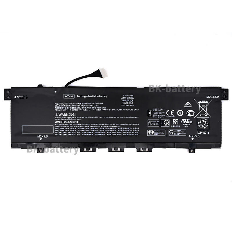 For HP 13-aq1014TX 13-ag0003NG/0005NG KC04XL laptop battery