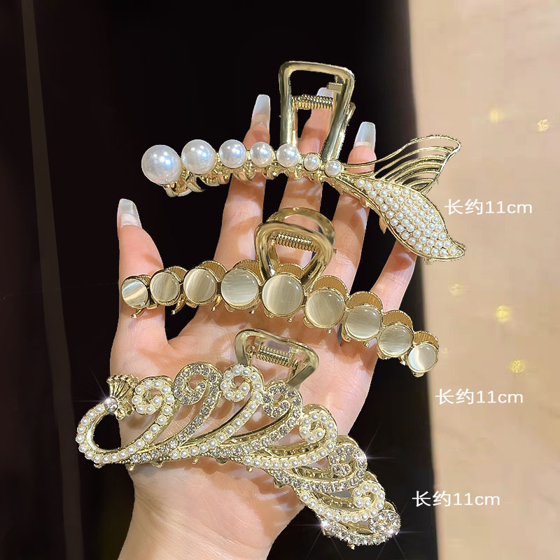 Clip de metal de alta calidad, en la parte posterior de la cabeza, horquilla grande para la cabeza, horquilla para niños, horquilla nueva horquilla 2025, pinza de tiburón