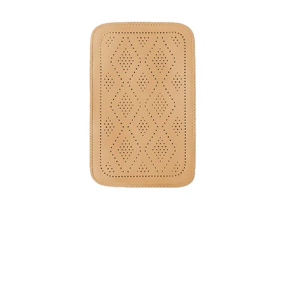 Armrest box pad — armrest box pad with wave