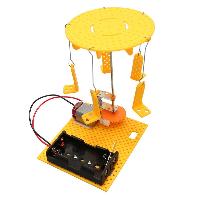 Pequeña producción científica DIY pequeña invención eléctrica silla voladora carrusel niños tallo Educación Ciencia y Educación juguetes eléctricos
