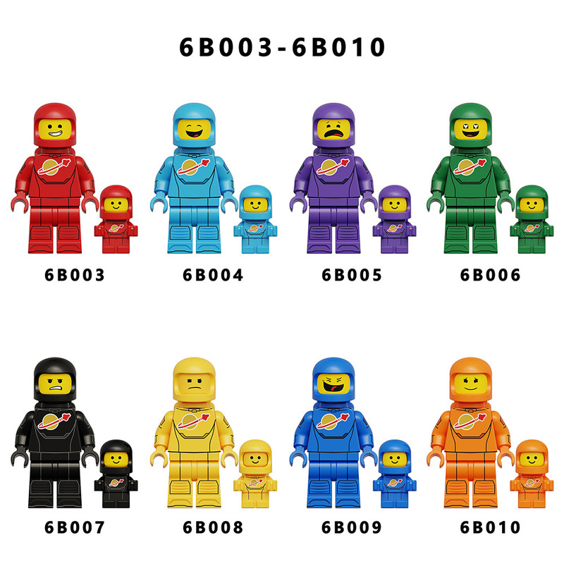 Foreign trade product 6B003-010 TV and movie series educational building block figure toy in OPP bag