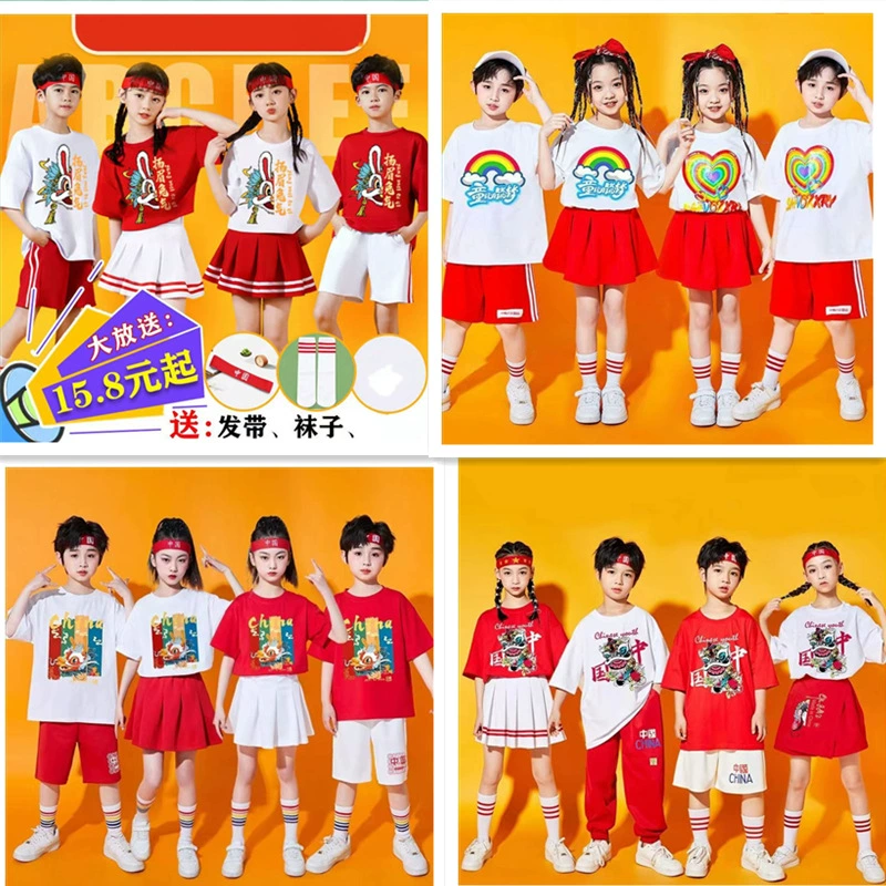 Детская одежда для чирлидеров для студенческих игр