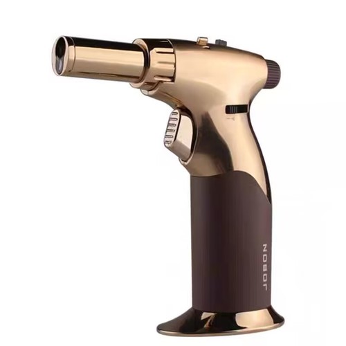 Cross-border supply source JOBON529A windproof butane lighter metal welding torch spray gun outdoor ignition tool