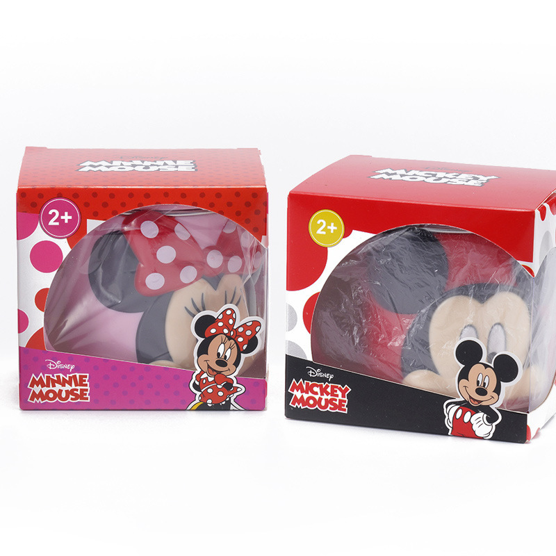 Taza de acero inoxidable para niños de Disney Taza de agua para niños Taza de agua para bebés Taza de leche casera anticaídas Set de cubiertos para bebés