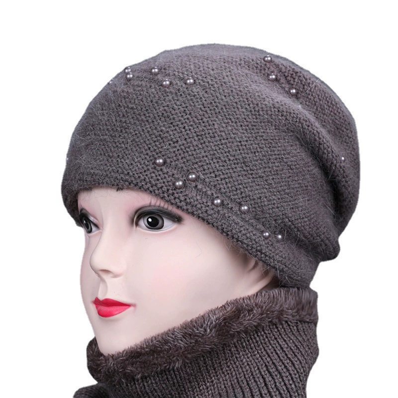 Шапка из шерсти демисезонная зима с капюшоном, шляпа