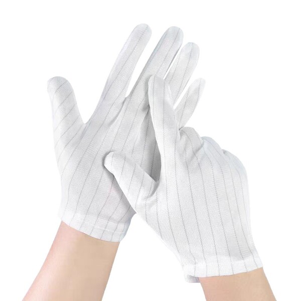 Double-sided anti-static electronic gloves dust-free
