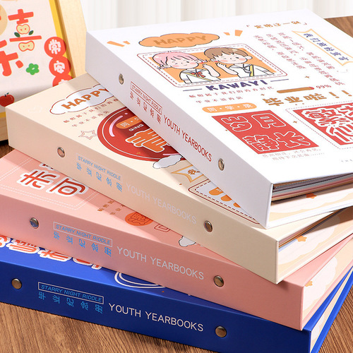 Classmate Creative Graduation Memory Album for Boys and Girls, Instagram Style, Elementary School Sixth Grade, Junior High and High School Life Pages, Wholesale