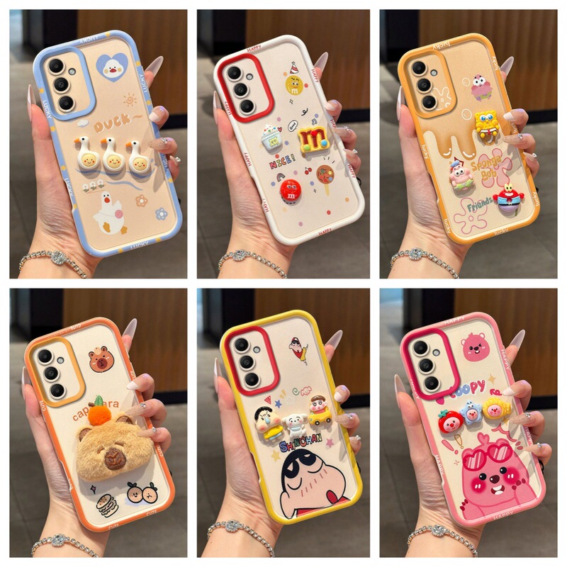 Suitable for Oppoa16 Mobile Phone Case A58 Cartoon A5 Soft Shell Reno14 Doll Real Me Note60 Mobile Phone Protective Cover