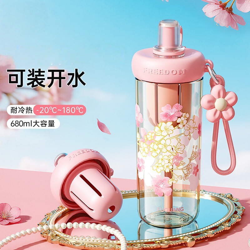 Straw Cup with High Aesthetic Value, Large Capacity, Portable Summer Water Cup, 2026 New Model, Travel Fruit Tea Cup Straw Cup with High Aesthetic Value, Large Capacity, Portable Summer Water Cup, 2026 New Model, Travel Fruit Tea Cup
