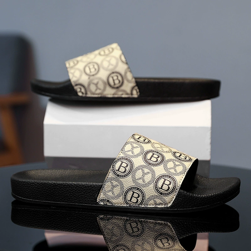 2025 новый тип шлепанцы мужские наружные напои домашние домашние корейские противоскользящие домашние шлепанцы slippers