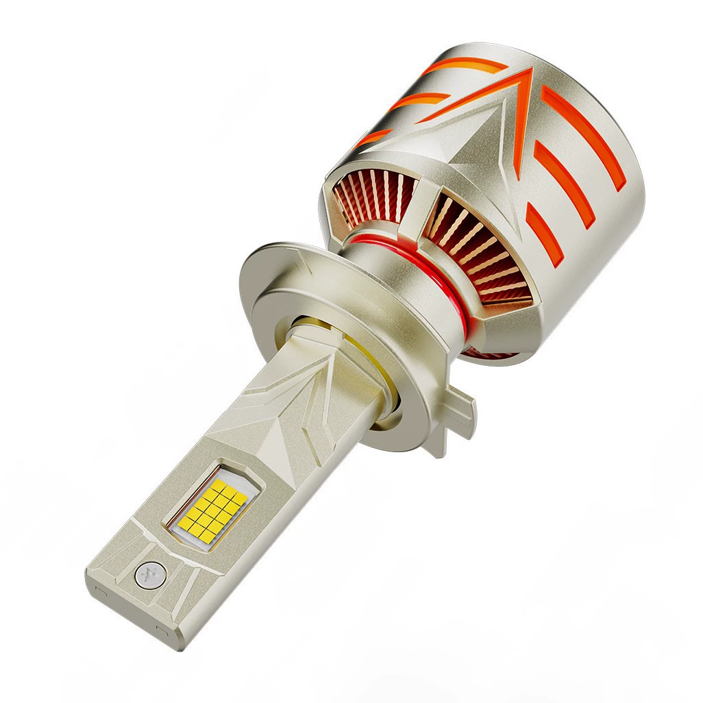 X2 high-power car LED headlight 4575 core high-bright headlight H4 H7 H11 IP86 waterproof car headlight