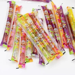 晶晶 果冻条 乳酸菌果冻条 水果味果冻条 一箱12斤-阿里巴巴