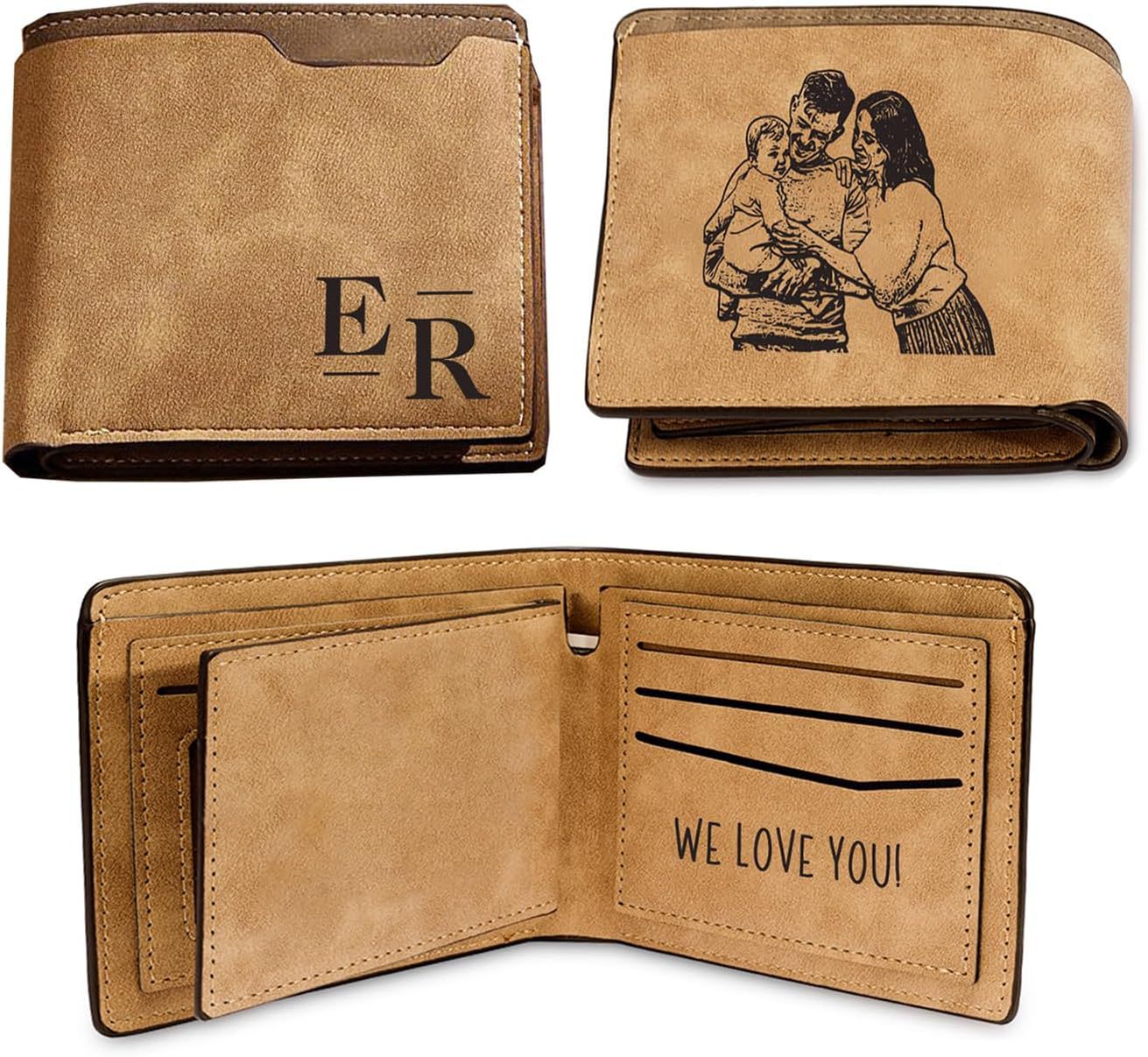 Amazon nuevo tipo de cartera para hombres de alto nivel, nuevo diseño de patrón corto de cuero de vaca, bolso de cambio de cuero para hombres