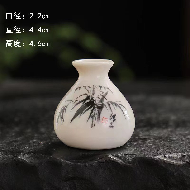 포켓 미니 꽃병(대나무)