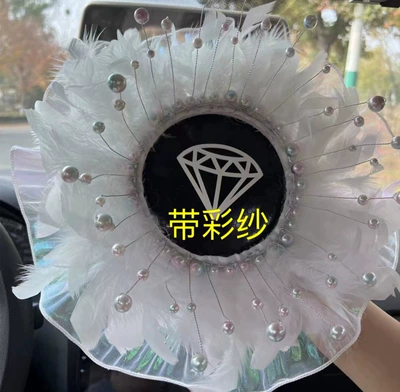 Beads Mat Goddess Car Interior | Car ornaments - 07-diamond-pad